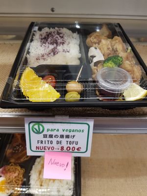 Tofu karaage at Somenoya in Barcelona