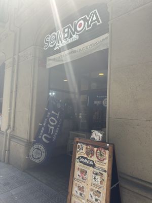 Entrance   at Somenoya in Barcelona