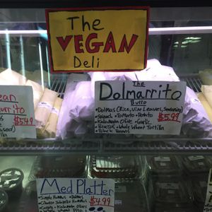 vegan deli with delicious wraps at Tempe Farmers' Market in Tempe