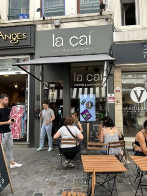   at La Çaí in Brussels