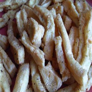 tofu fries! at Susty's Cafe in Northwood