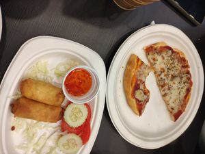 The spring roll was good at Little Govinda's in Ao Nang