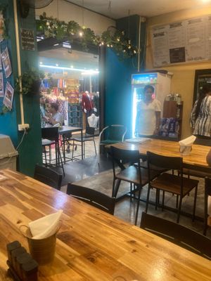 Ground floor dining  at Little Govinda's in Ao Nang