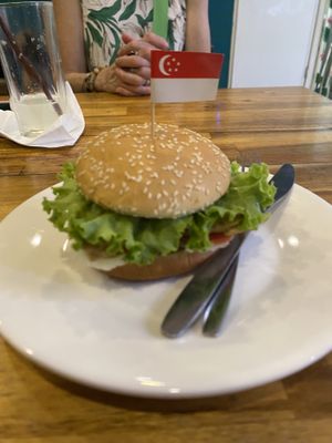 Seiten Burger   at Little Govinda's in Ao Nang