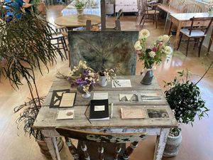 Table to write notes to the owner at Ksana 크샤나 in Busan