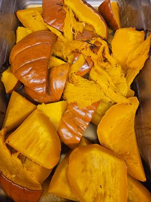 Don't waste those Jacko- Lanters! Turn them into soup! at The Trailhead Public House and Eatery in Moab