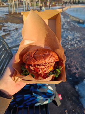 Kvetkas burger at Kvetkas in Helsinki