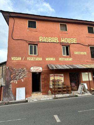   at Baobab House in Cape Coast