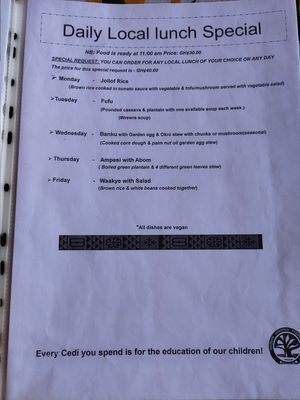  at Baobab House in Cape Coast