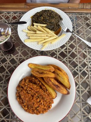   at Baobab House in Cape Coast