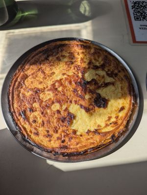 Faína classica at Electrica Pizza in Buenos Aires