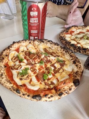   at Electrica Pizza in Buenos Aires