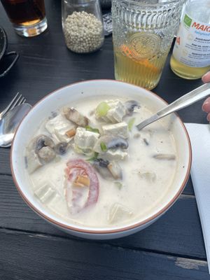 Tom kha   at Cafe Mitte in Graz