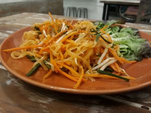 Pad Thai at Imm Aim Vegetarian and Bike Cafe in Chiang Mai
