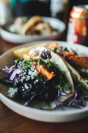 Vegan and vege tacos at Taco Medic - Frankton in Queenstown