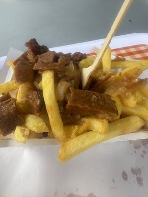   at Frituur De Petaat in Antwerpen