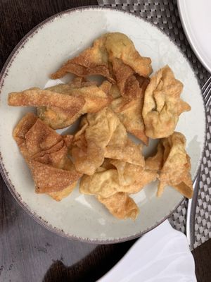 Won Ton with vegetables  at Miss Asia in Gran Canaria