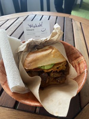   at Blondies Vegan Proteins + Cafe Hawaii in Honolulu