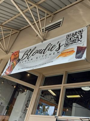  at Blondies Vegan Proteins + Cafe Hawaii in Honolulu