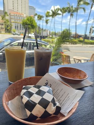  at Blondies Vegan Proteins + Cafe Hawaii in Honolulu