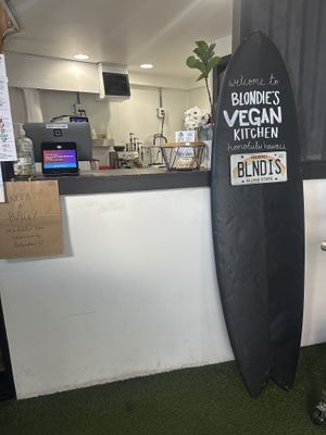   at Blondies Vegan Proteins + Cafe Hawaii in Honolulu