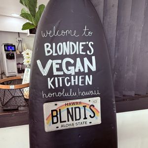   at Blondies Vegan Proteins + Cafe Hawaii in Honolulu