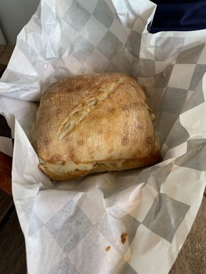 Breakfast sandwich   at Blondies Vegan Proteins + Cafe Hawaii in Honolulu