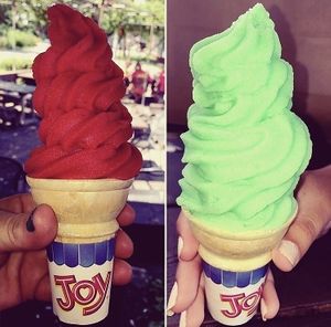 Vegan Soft Serve  at The Corner Cone in Yellow Springs