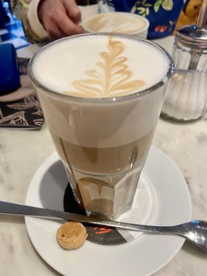 Soy latte   at Stadtcafe Kassel in Kassel