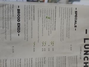 Menu 2 at Strandpaviljoen Paal 10 in Ouddorp