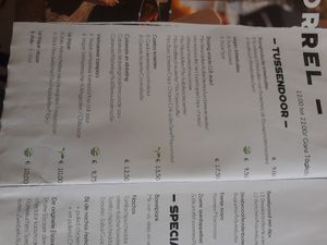 Menu 3 at Strandpaviljoen Paal 10 in Ouddorp
