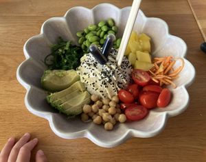 Buddha Bowl  at Strandpaviljoen Paal 10 in Ouddorp