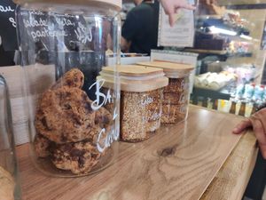 Vegan baked stuff at Chez Albert in La Rochelle