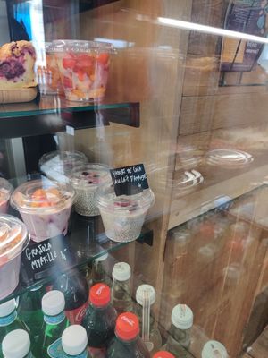 Vegan chia pudding at Chez Albert in La Rochelle