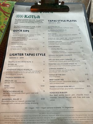   at Kona in Falmouth