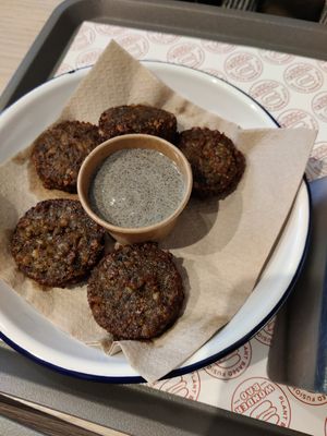 Falafels at GORYA in Brussels