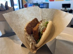 Crispy tofu!  at GORYA in Brussels