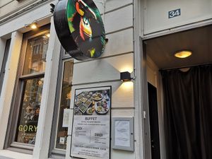 Outside at GORYA in Brussels