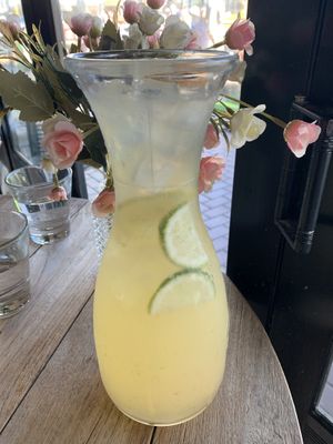 Sparkling wine margarita carafe   at Otto Champagneria & Beer Hall in Wellington
