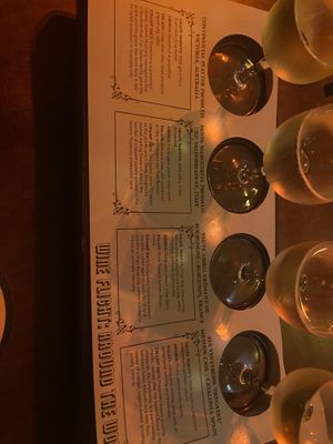 The bubbles flight    at Otto Champagneria & Beer Hall in Wellington