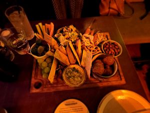 Another of the platters... at Otto Champagneria & Beer Hall in Wellington