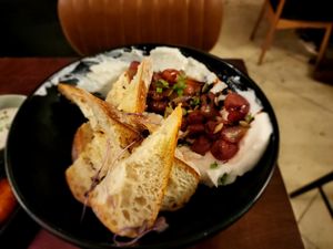 Whipped Feta at Otto Champagneria & Beer Hall in Wellington