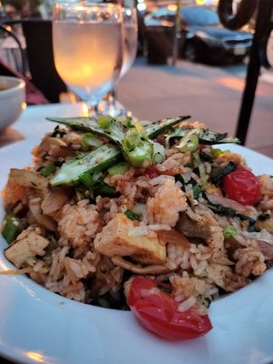 dirty rice at Krewe in Jersey City