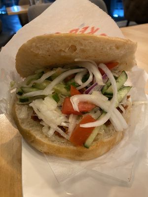 Veganer Döner  at Evims Restaurant in Verl