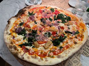 Pizza Forza #Veganuary at L'Osteria Koblenz in Koblenz