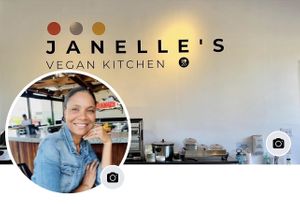   at Janelle's Vegan Kitchen in Amherst