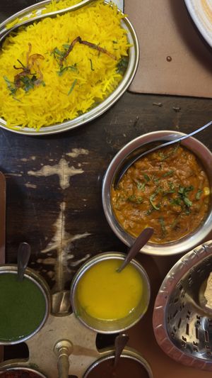   at Rajdarbar Indian Restaurant in Chiang Mai