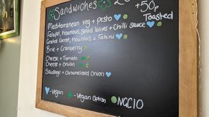 Sandwiches July 2021 at Toucan Cafe in Minehead