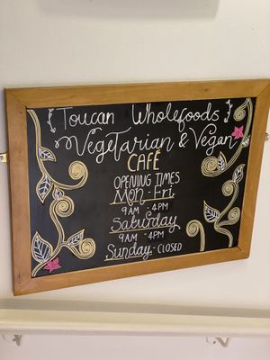 Opening hours at Toucan Cafe in Minehead