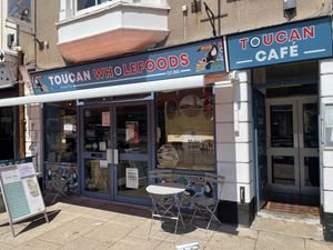 Front  at Toucan Cafe in Minehead